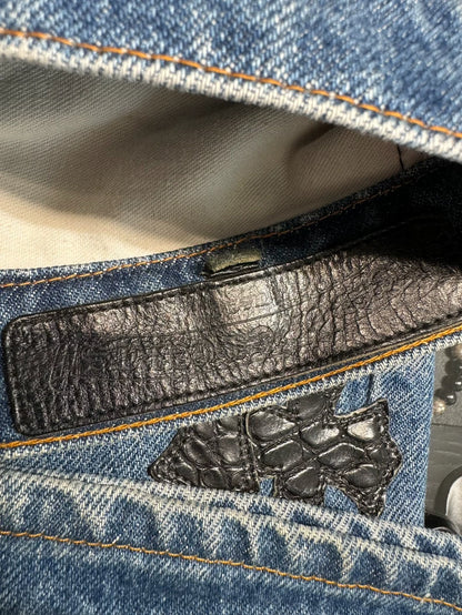 Chrome Hearts 517 Denim Jeans with Crosses-yf