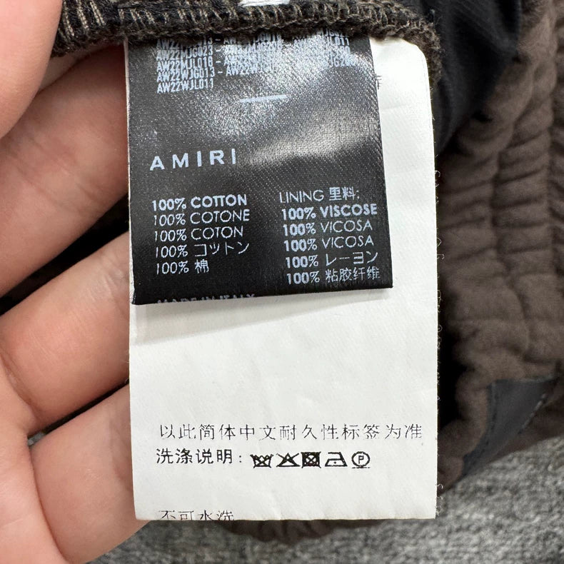 AMIRI Logo Embroidered Jogger Pants-zp