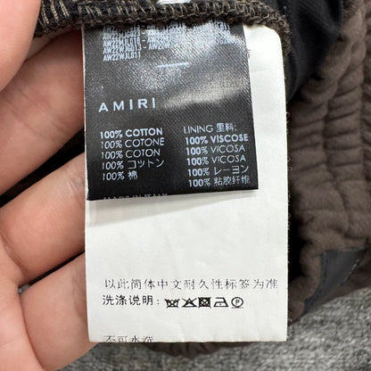 AMIRI Logo Embroidered Jogger Pants-zp