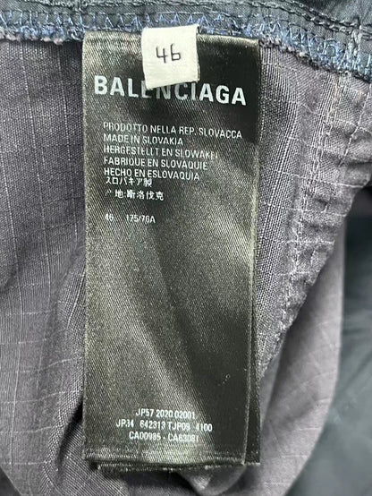 Balenciaga Cargo Multi-Pocket Work Pants
