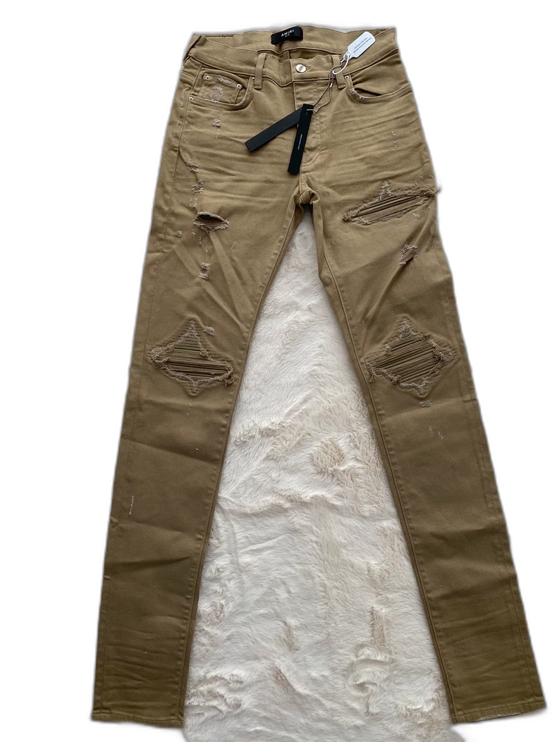 Amiri Khaki MX1 Denim Pants