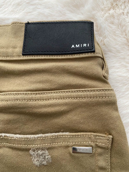 Amiri Khaki MX1 Denim Pants