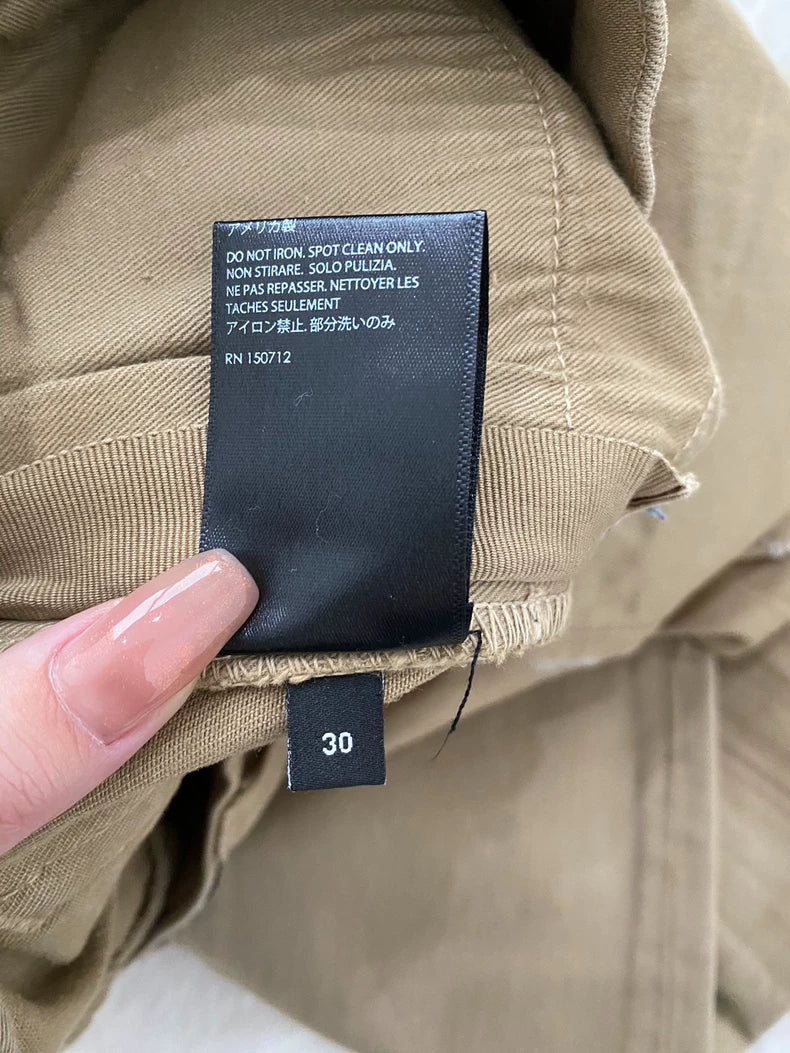 Amiri Khaki MX1 Denim Pants