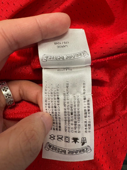 Chrome Hearts Red Hockey Long Sleeve Top-yf