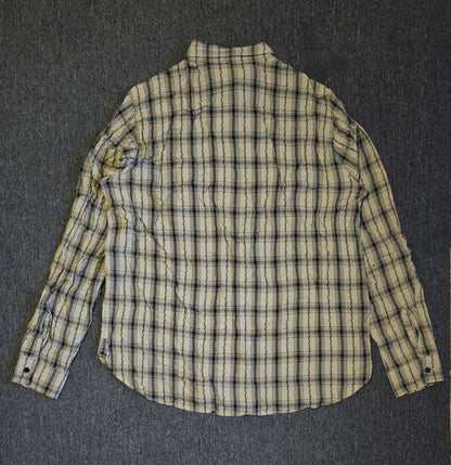 Saint Laurent Oversize Plaid Shirt-yf