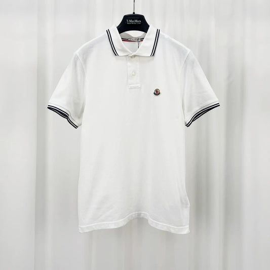 Moncler Embroidered Logo Polo Shirt-yf