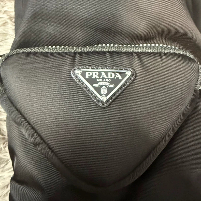 Prada By Raf Simons Nylon Bomber Jacket