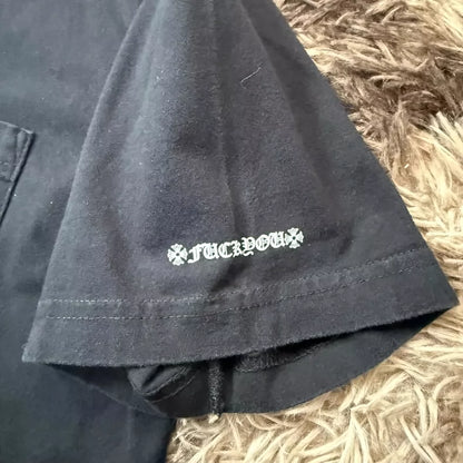 Chrome Hearts Black Cross Short Sleeve Tee