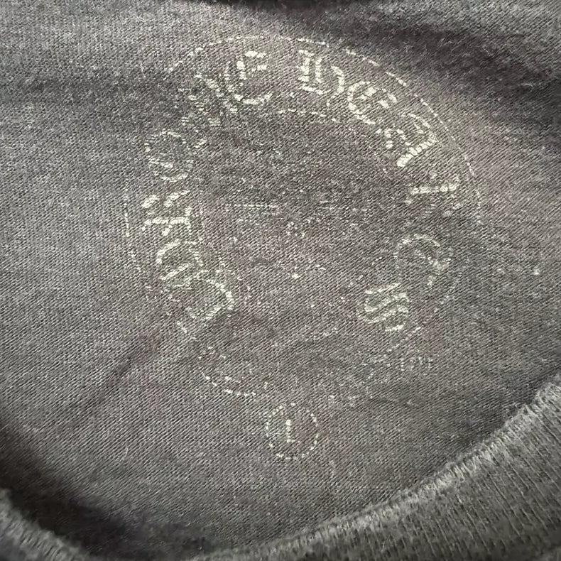 Chrome Hearts Black Cross Short Sleeve Tee