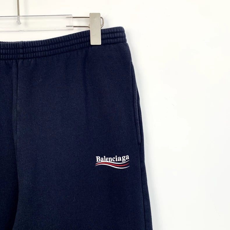 Balenciaga Deep Blue Casual Sweatpants M Size