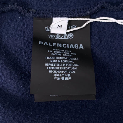 Balenciaga Deep Blue Casual Sweatpants M Size