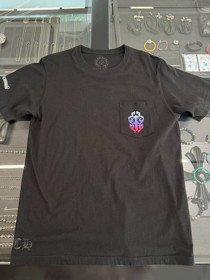 Chrome Hearts Black Vine Sword Short Sleeve-yf