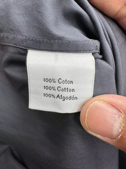 Hermes Lock Button Long Sleeve Shirt