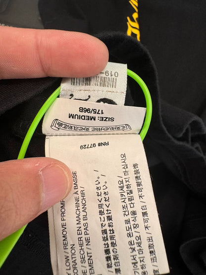 Chrome Hearts Black Long Sleeve Shirt-yf