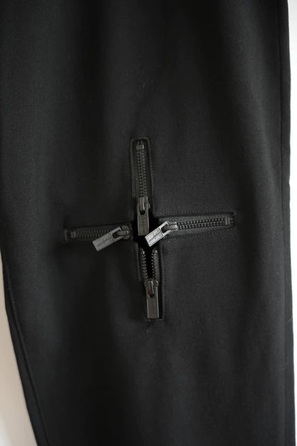 Yohji Yamamoto Black Zip Pants