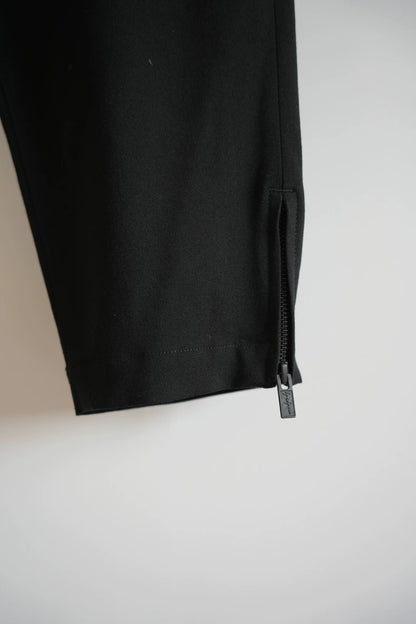 Yohji Yamamoto Black Zip Pants