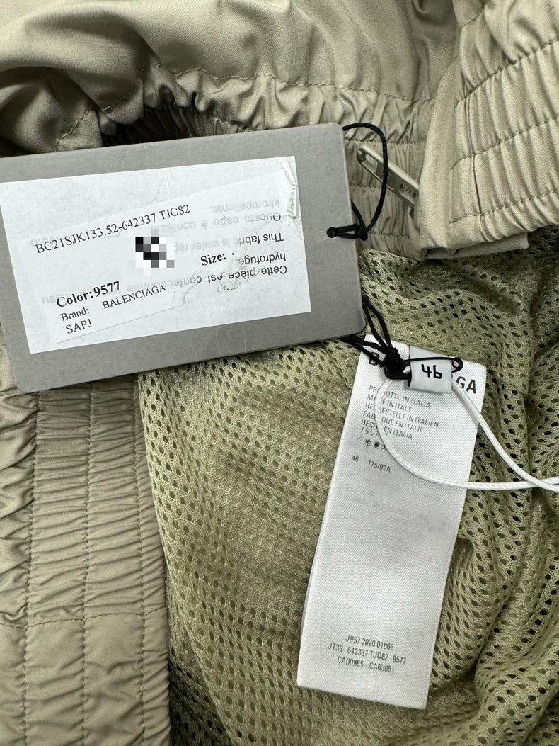 Balenciaga Stand Collar Sports Jacket