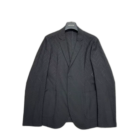 Emporio Armani Perforated Suit Jacket-zp