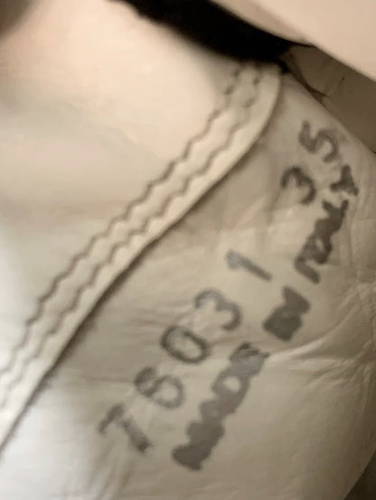 Rick Owens White Geobasket Sneakers-yf