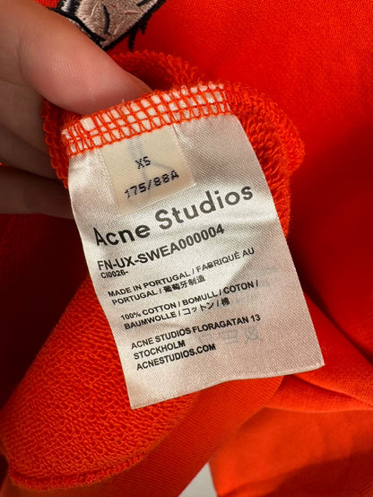 Acne Studios Sloth Embroidered Hoodie