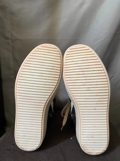 Rick Owens Fish Skin High-Top Sneakers-yf