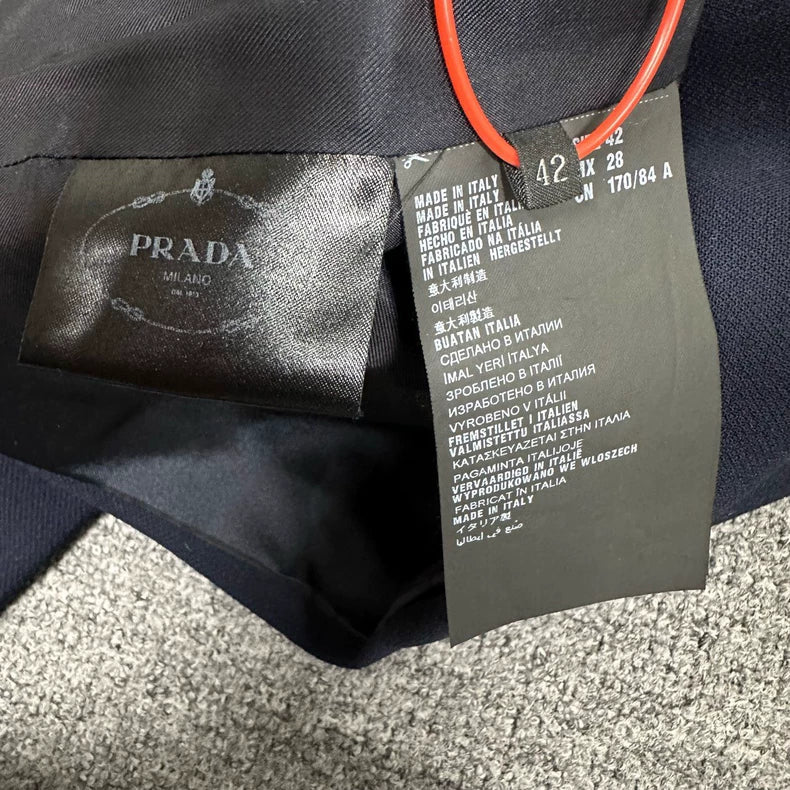 Prada Double Collar Blazer Jacket