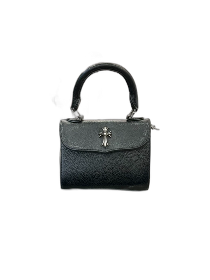 Chrome Hearts Black Crossbody Bag 18cm