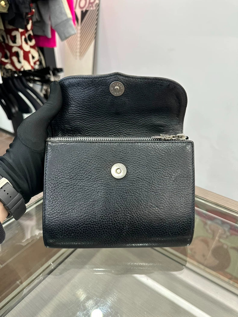 Chrome Hearts Black Crossbody Bag 18cm