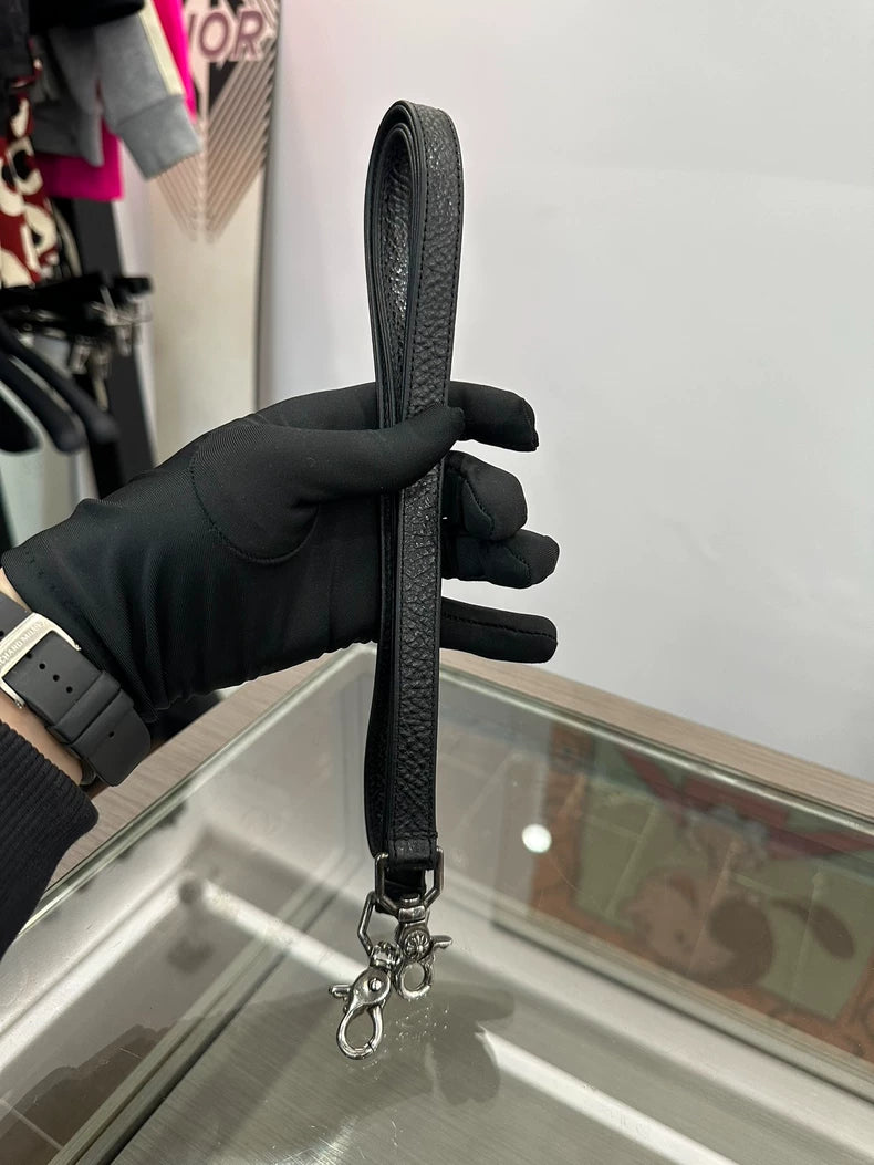 Chrome Hearts Black Crossbody Bag 18cm