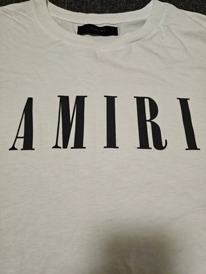 Amiri Men's White Oversize Short Sleeve T-shirt-yf