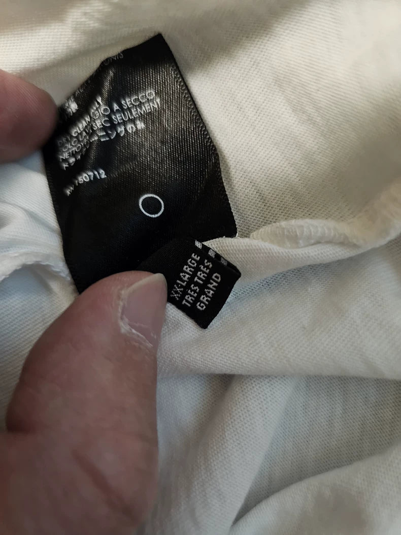 Amiri Men's White Oversize Short Sleeve T-shirt-yf