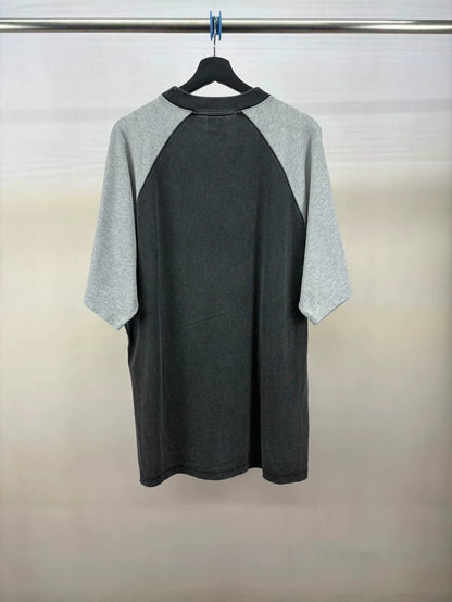Balenciaga Black Gray Short Sleeve Shirt