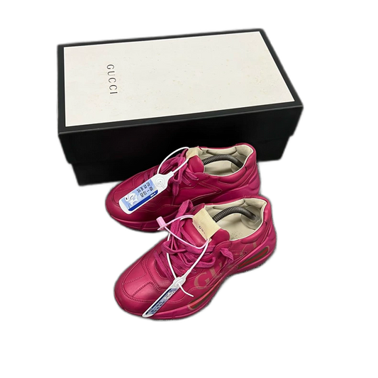 Classic Gucci Pink Daddy Sneakers