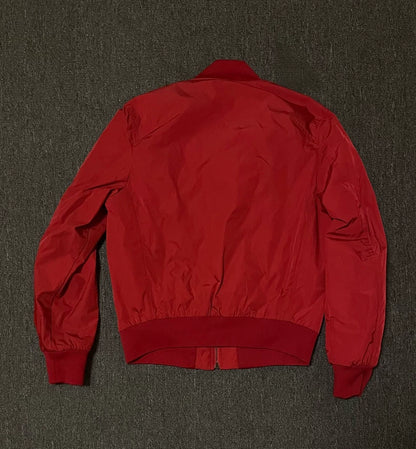 Bottega Veneta Red Baseball Jacket-yf