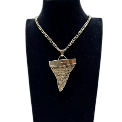 Givenchy Shark Tooth Gold Necklace