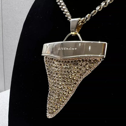 Givenchy Shark Tooth Gold Necklace