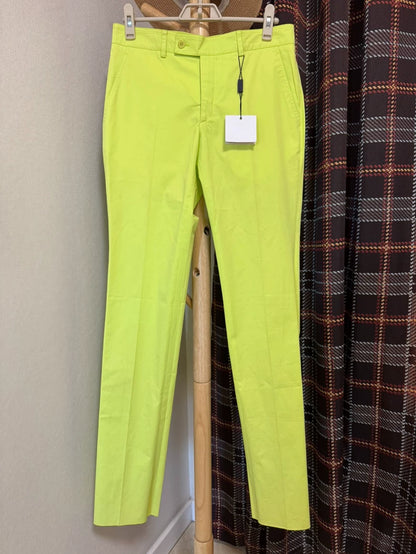 Hermes Yellow Casual Pants with Tags-yf