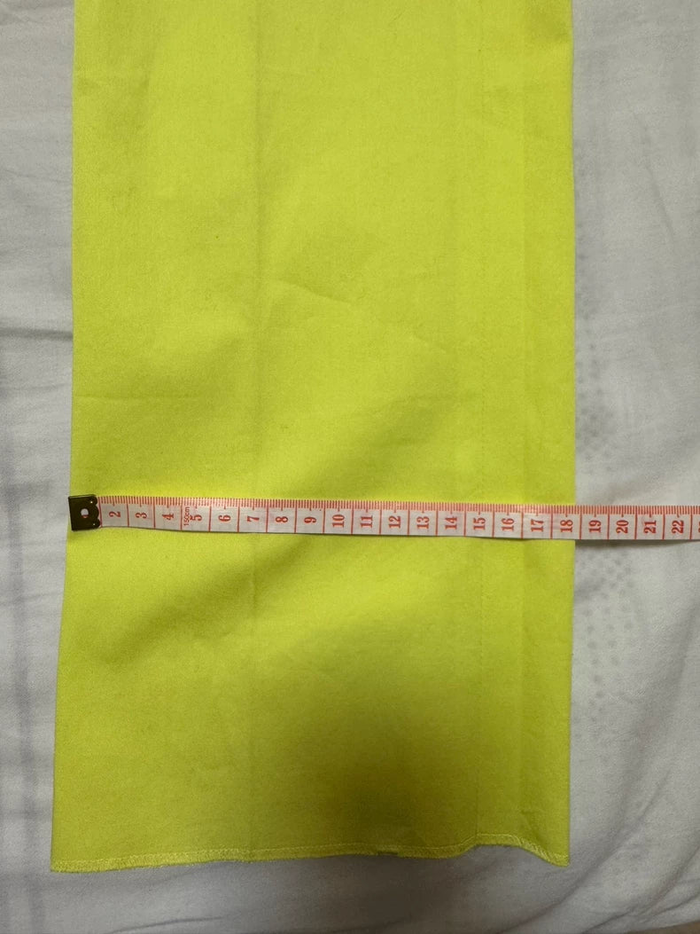 Hermes Yellow Casual Pants with Tags-yf