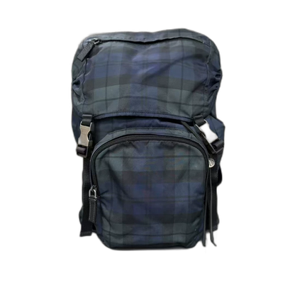 Prada Checkered Backpack