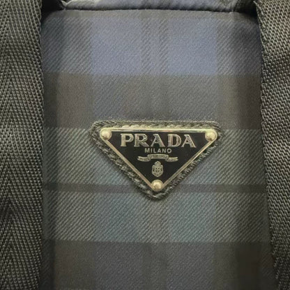 Prada Checkered Backpack