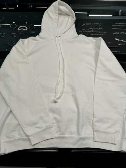 Chrome Hearts White Glow Horseshoe Hoodie-yf