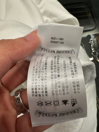 Chrome Hearts White Glow Horseshoe Hoodie-yf