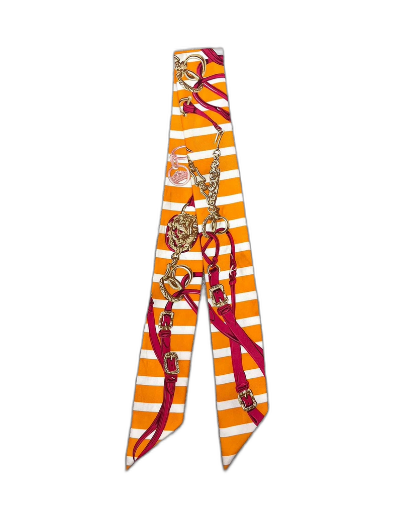 Hermes Silk Long Scarf