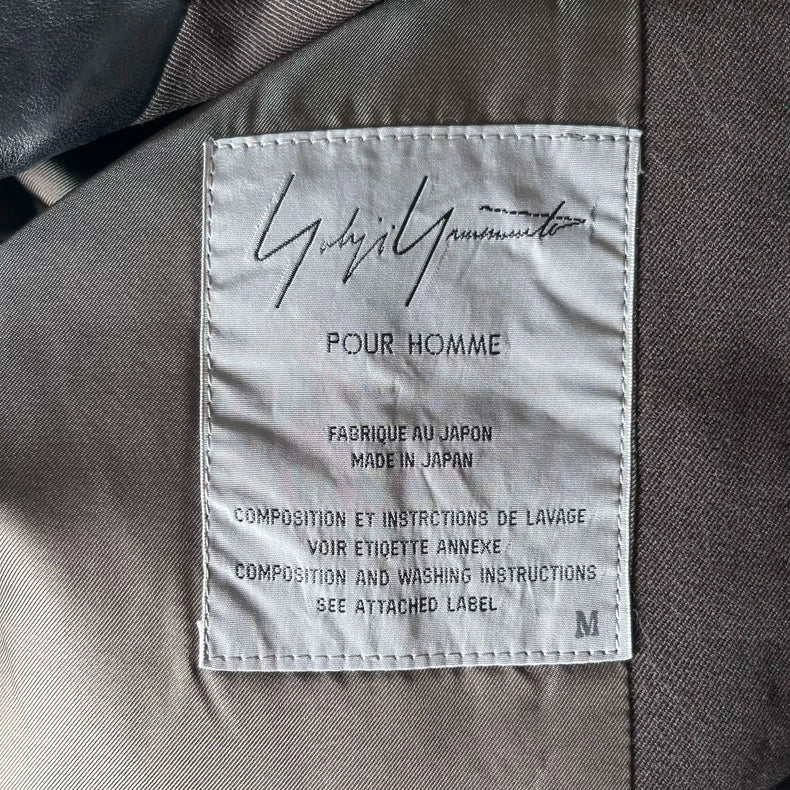 Yohji Yamamoto Wool Suit Jacket