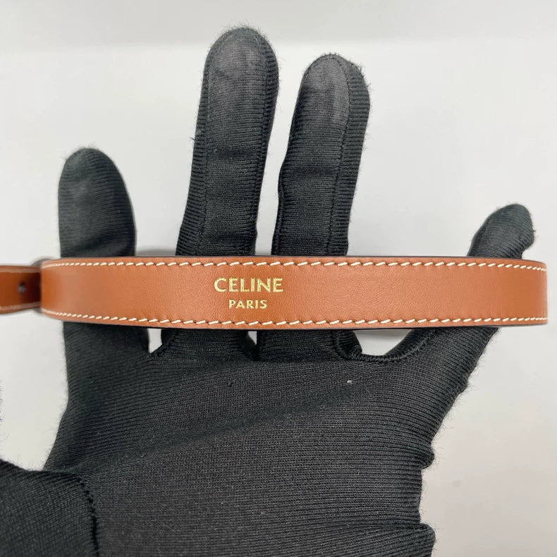 Celine Triomphe Monogram Shoulder Bag