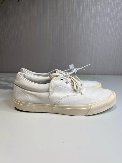 Comme des Garcons White Low Sneakers