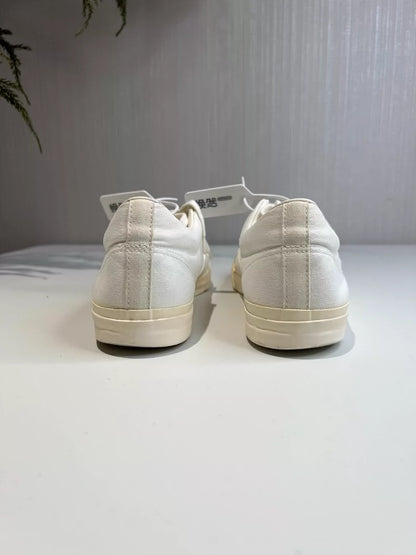 Comme des Garcons White Low Sneakers