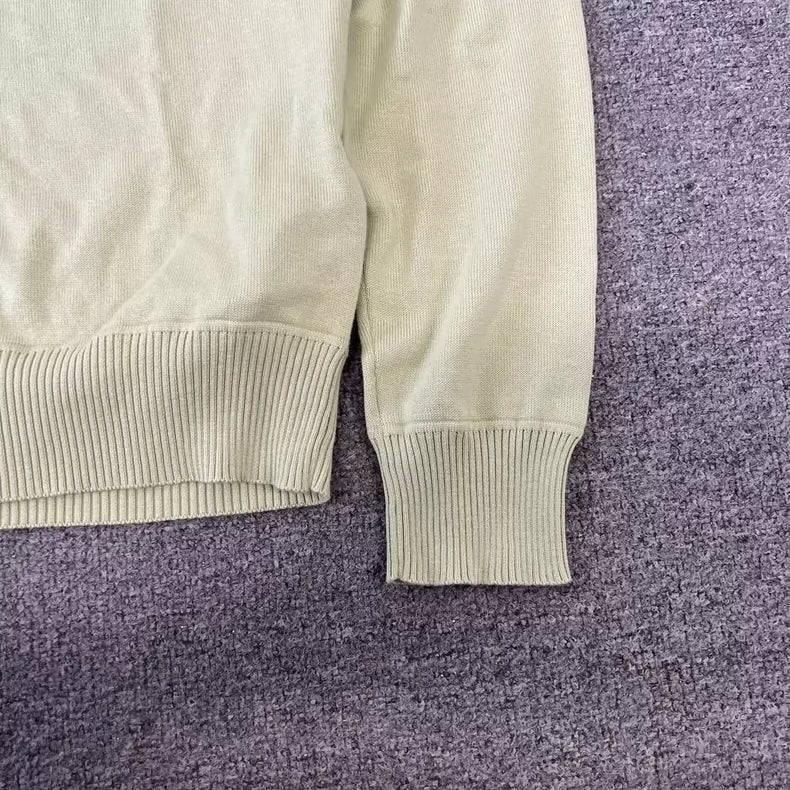 Stone Island Knit Sweater in Avocado Color