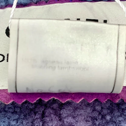 Purple Shearling Lapel Jacket by Chanel