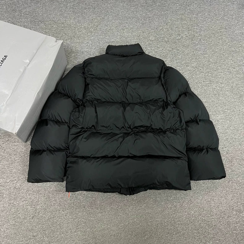 Balenciaga Black Cotton Puffer Jacket